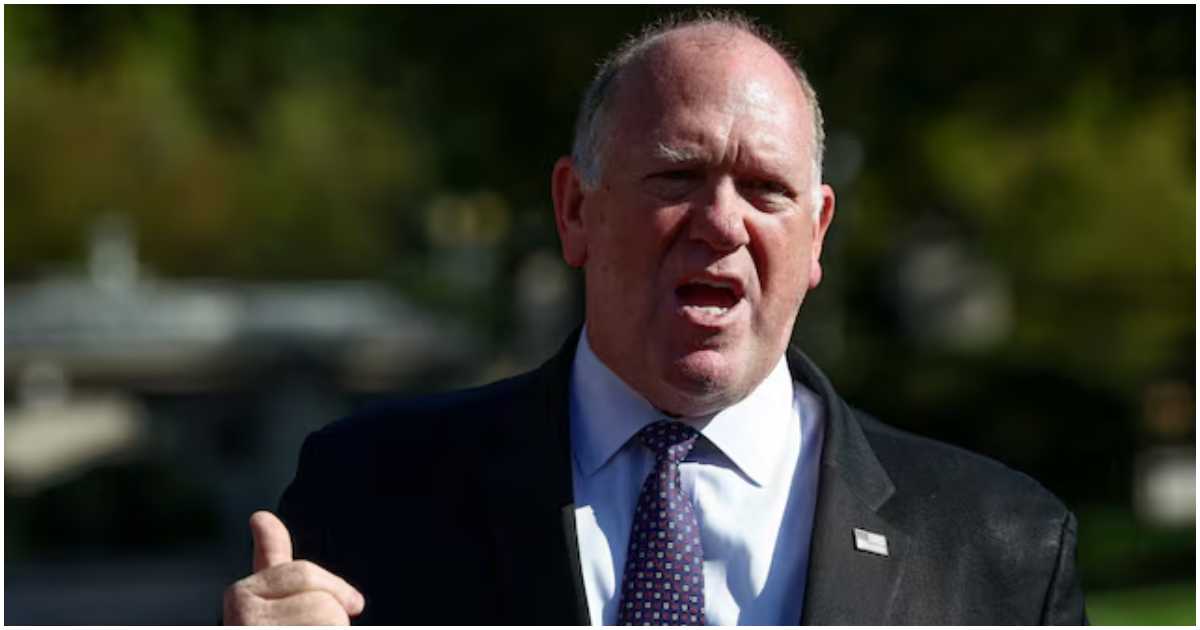 প্রেসিডেন্ট ডনাল্ড ট্রাম্পের বর্ডার জার হিসেবে পরিচিত টম হোম্যান। ছবি: রয়টার্স